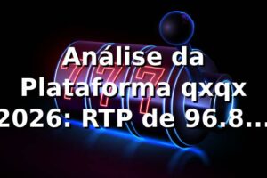 Análise da Plataforma qxqx 2026: RTP de 96.8% e Saques em 5 Minutos 📊
